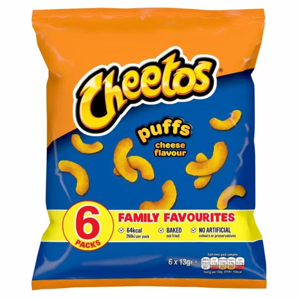 Cheetos Puffs Snacks 6 Pack