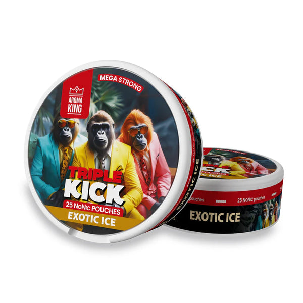 Aroma King Nicotine Pouches Triple Kick- Box of 10