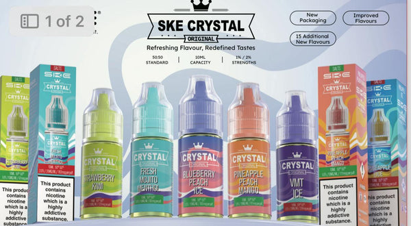 Ske Crystal Nic Salt 10Ml - Pack Of 10