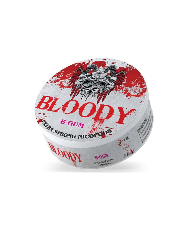 Bloody Nicotine Pouches- Box of 10
