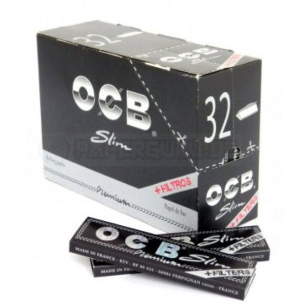 OCB - Premium Slim 32 Leaves & 32 Filters - Vapeareawholesale
