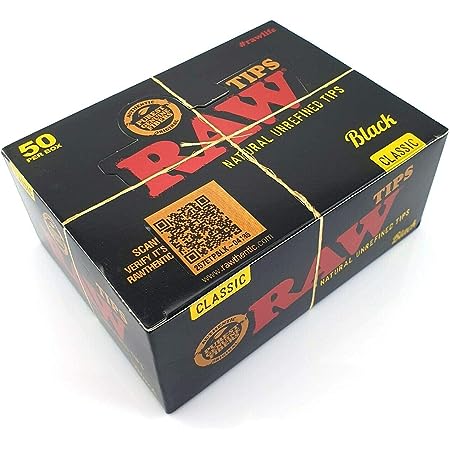 Raw - Black King Size Slim Classic Ultra Thin - Pack of 50 - Vapeareawholesale
