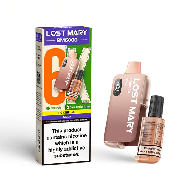 LOST MARY BM6000 Disposable Vape-Box of 5