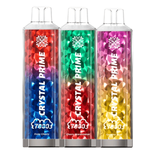 Crystal Prime 7000 disposable vape pod puff device- BOX OF 10