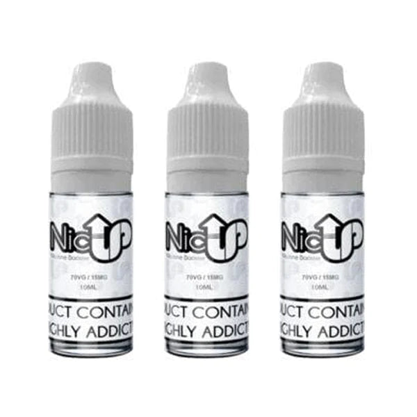 NIC UP - NICOTINE SHOT 18MG 100VG Pack Of 25