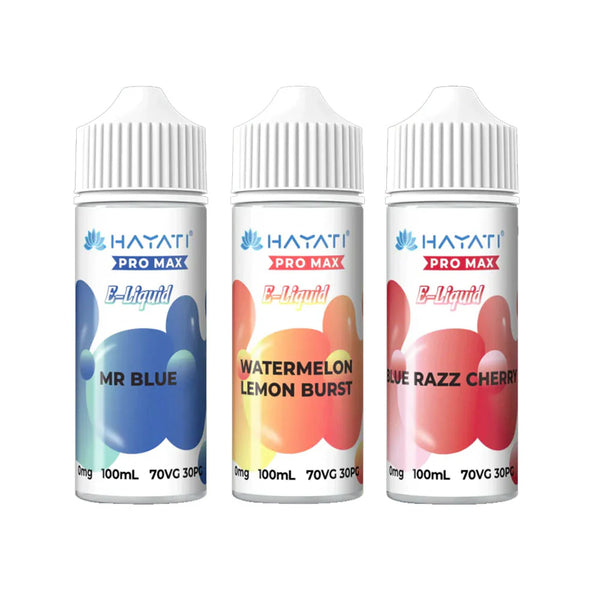 Hayati Pro Max 100ml Shortfill Eliquid