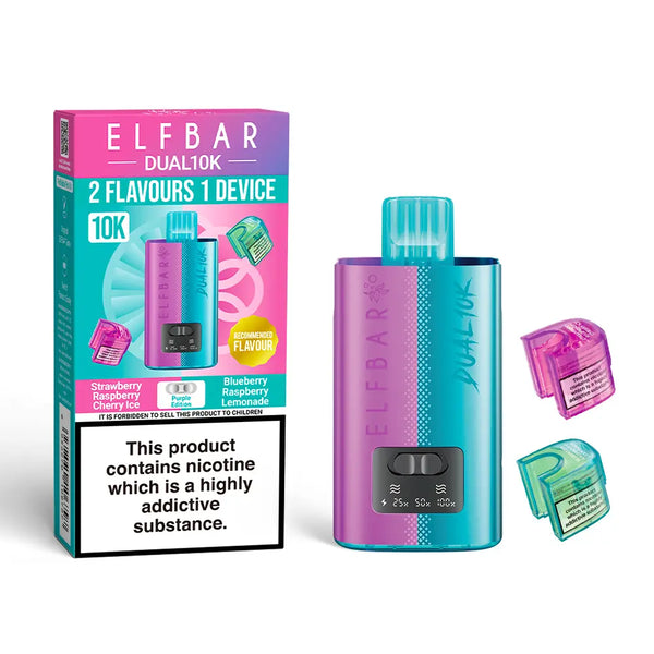 Elf Bar Dual 10K Disposable 2 in 1 Vape