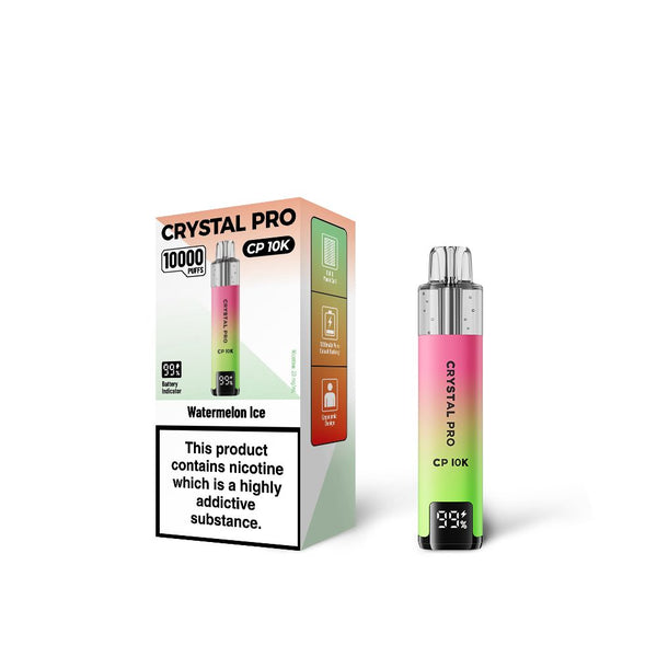 Crystal Pro 10000 (CP10K) Disposable Vape - Box of 5