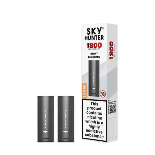 Sky Hunter 1300 Prefilled Vape Pods-Pack of 10