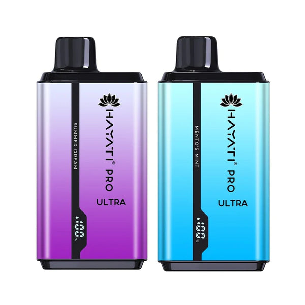 0% Nicotine - Hayati Pro Ultra 15000 Puffs Disposable Vape Pod - Box of 10