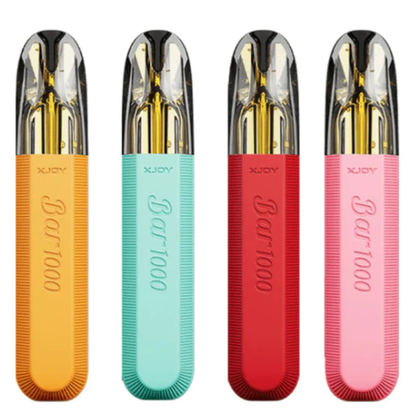XJOY Bar 1000 Puff Disposable Vape Pod Device Wholesale - Box of 10