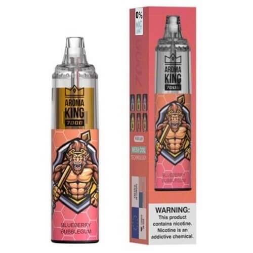 0% Nicotine - Aroma King 7000 Disposable Vape Pod Device - Box of 10 - Vapeareawholesale