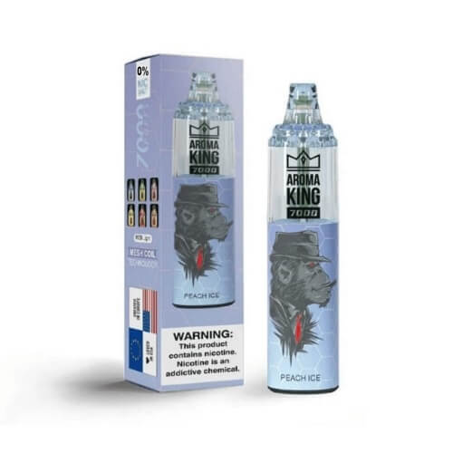 0% Nicotine - Aroma King 7000 Disposable Vape Pod Device - Box of 10 - Vapeareawholesale