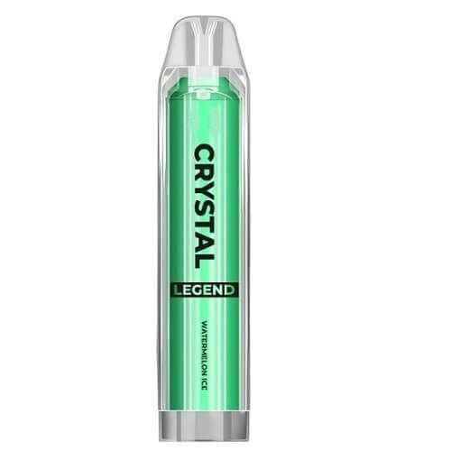 0% Nicotine - Crystal Legend 4000 Disposable Vape Pod - Box of 10 - Vapeareawholesale