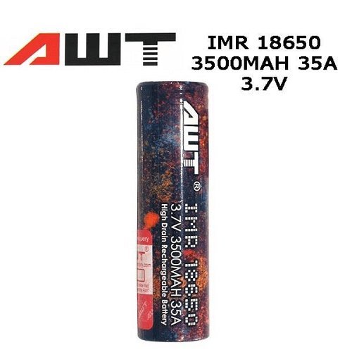 18650 AWT 3.7V 3500MAH 35A RAINBOW BATTERY [PACK OF 2] - Vapeareawholesale