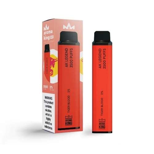 Aroma King Legend 3500 Disposable Device 20MG - Box of 10 - Vapeareawholesale