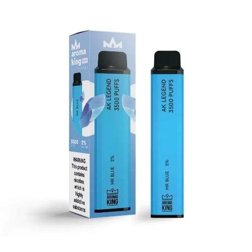 Aroma King Legend 3500 Disposable Device 20MG - Box of 10 - Vapeareawholesale