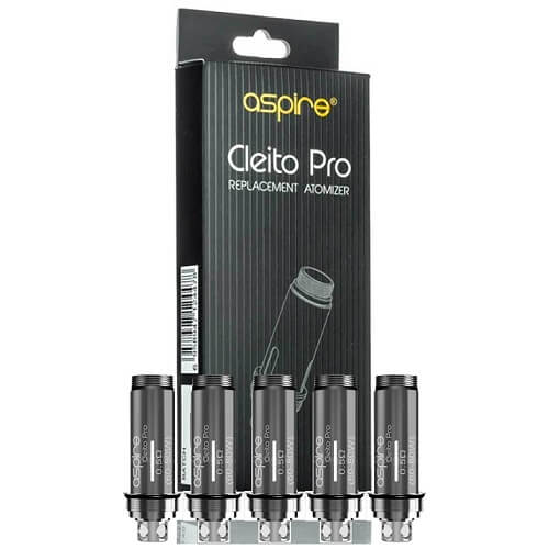 ASPIRE - CLEITO PRO - COILS - Vapeareawholesale