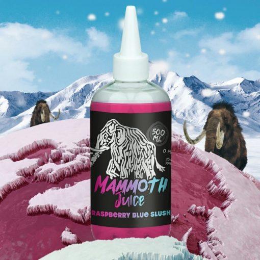 Blue Raspberry Slush 500ml E-Liquid By Mammoth Juice - Vapeareawholesale