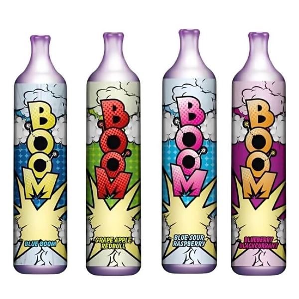 Boom 4000 Disposable Device 20MG - Box of 10 - Vapeareawholesale