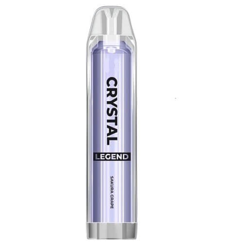 Crystal Legend 4000 Disposable Vape Pod 20MG - Box of 10 - Vapeareawholesale