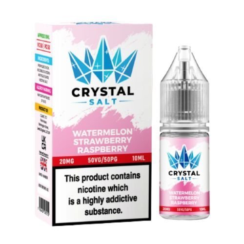 Crystal Salt 10ml Nic Salts E-Liquid - Pack of 5 - Vapeareawholesale