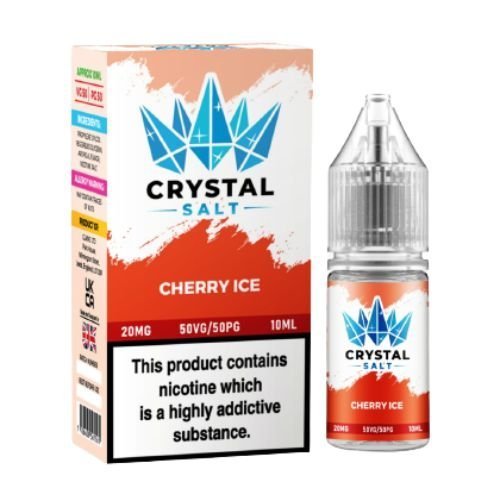 Crystal Salt 10ml Nic Salts E-Liquid - Pack of 5 - Vapeareawholesale