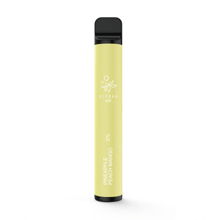 Elf Bar 600 Puff Disposable Vape Pod Device 20MG | Box of 10 - Vapeareawholesale