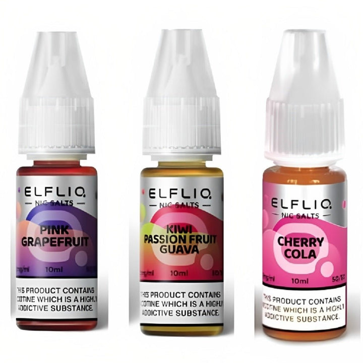 Elf Bar Elf Liq 10ml Nic Salt - Pack of 10 - Vapeareawholesale