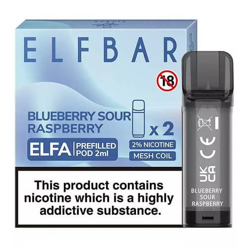 Elf Bar Elfa Pre-Filled Pods - Box of 10 - Vapeareawholesale