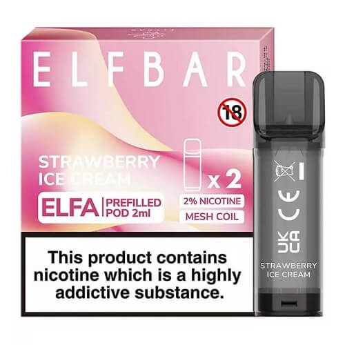 Elf Bar Elfa Pre-Filled Pods - Box of 10 - Vapeareawholesale