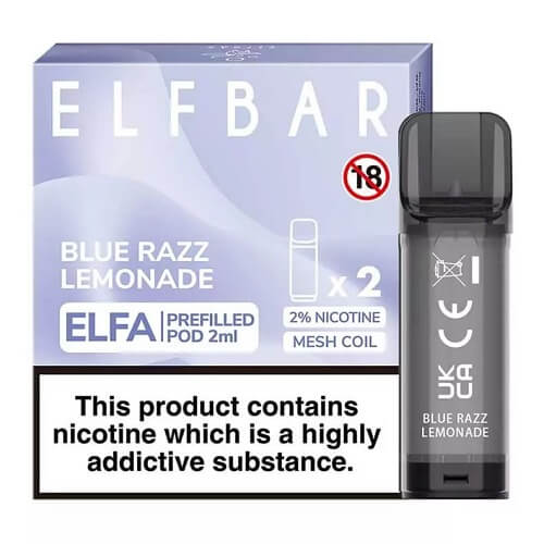 Elf Bar Elfa Pre-Filled Pods - Box of 10 - Vapeareawholesale