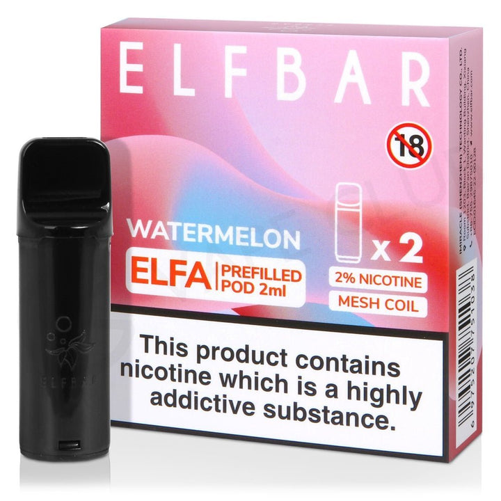 Elf Bar Elfa Pre-Filled Pods - Box of 10 - Vapeareawholesale