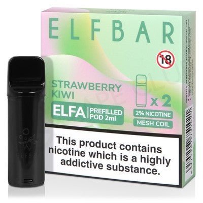 Elf Bar Elfa Pre-Filled Pods - Box of 10 - Vapeareawholesale