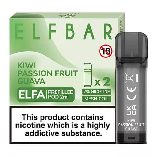 Elf Bar Elfa Pre-Filled Pods - Box of 10 - Vapeareawholesale