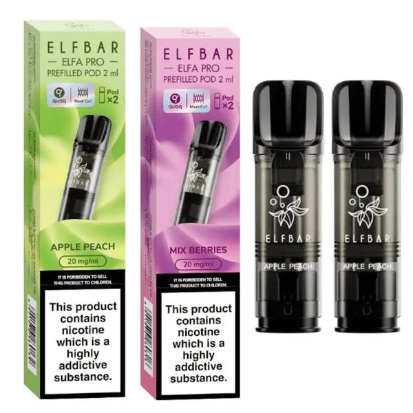 Elf Bar Elfa Pro Pods For Replacement - 2pack - Vapeareawholesale