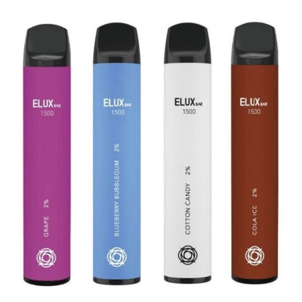 ELUX Bar 1500 Disposable Pod Device 20MG - Box of 10 - Vapeareawholesale