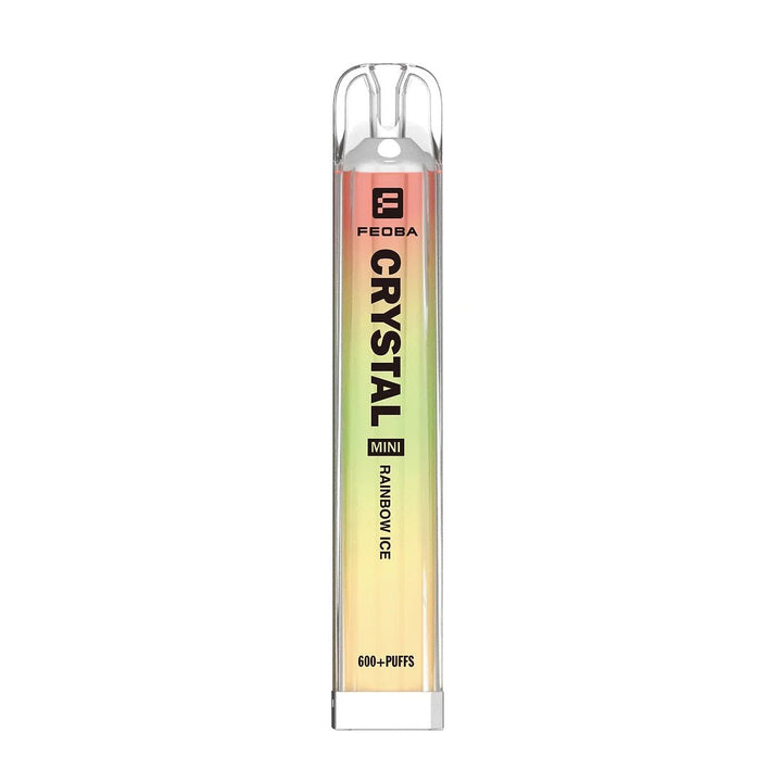 Feoba Feo Crystal Mini 600 Disposable Vape Device - Box of 10 - Vapeareawholesale