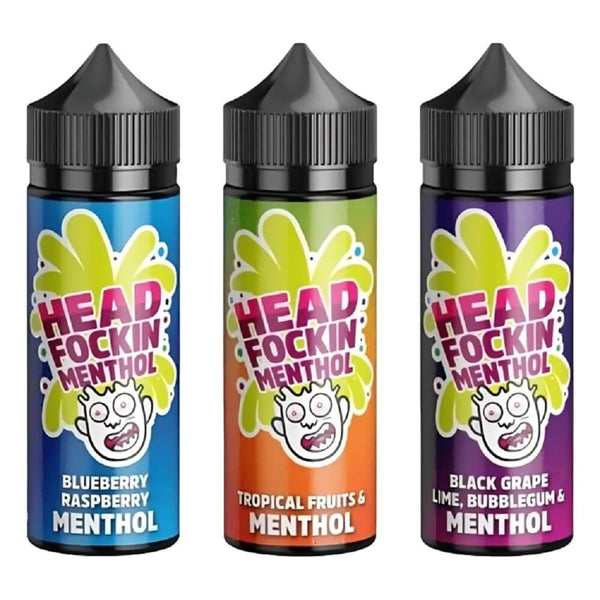 Head Fockin Menthol 100ml Shortfill - Vapeareawholesale