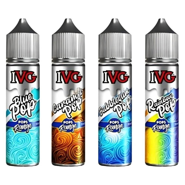 IVG Pop Range 50ml Shortfill - Vapeareawholesale