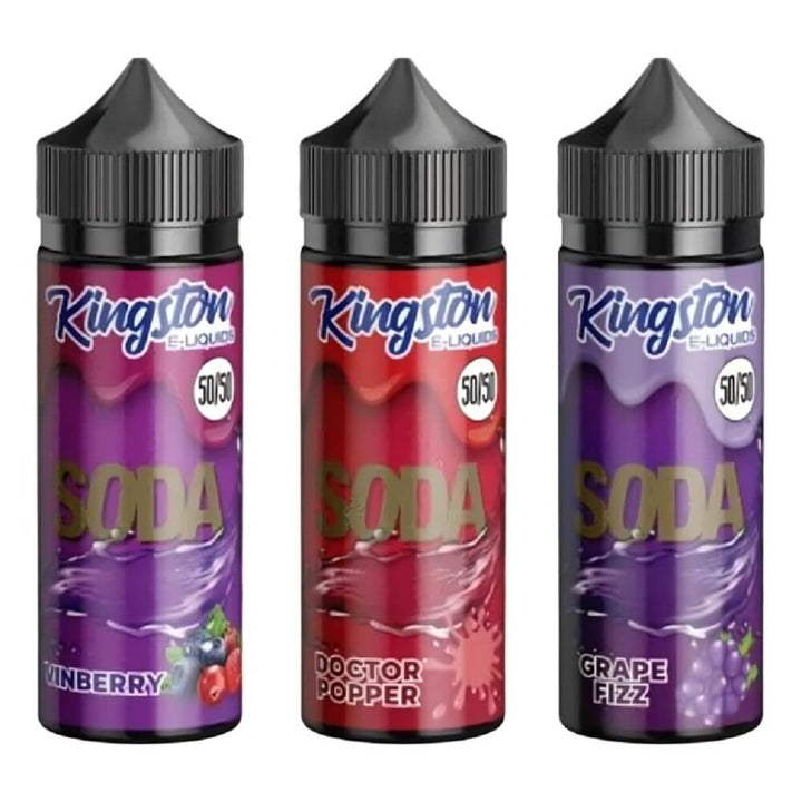 Kingston 50/50 Soda 100ML Shortfill - Vapeareawholesale