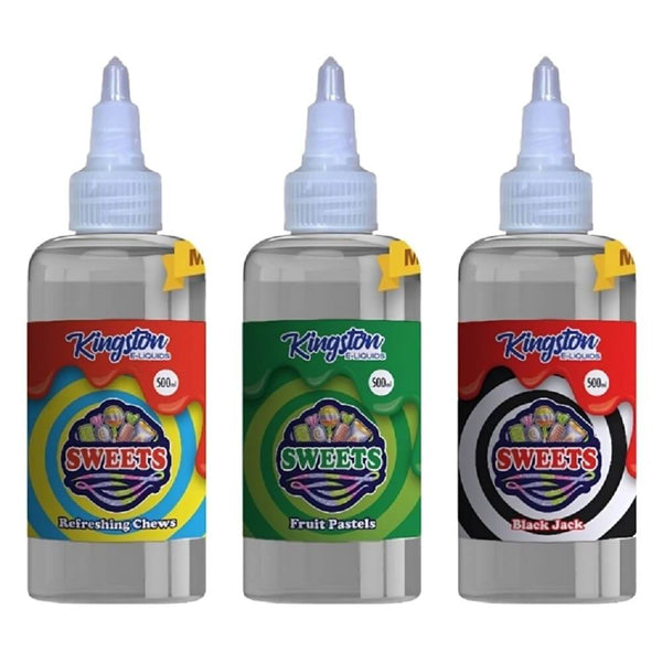 Kingston E-liquids Sweets 500ml Shortfill - Vapeareawholesale