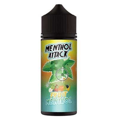 Menthol Attack 100ML Shortfill - Vapeareawholesale