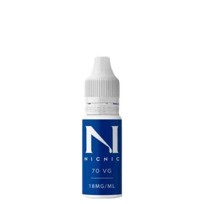 NIC NIC - NICOTINE SHOT 18MG 70VG - Vapeareawholesale