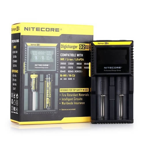 NITECORE - DIGICHARGER D2 EU - Vapeareawholesale