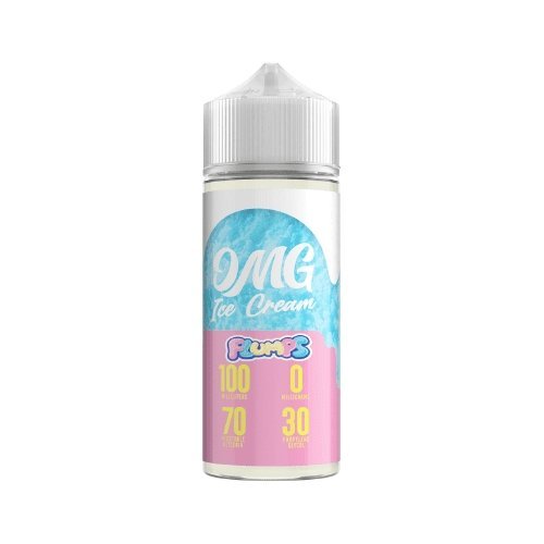 OMG Ice Cream Shortfill 100ml E-Liquid - Vapeareawholesale