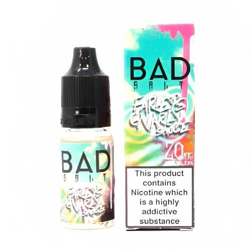 Pack of 10 Bad Drip 10ml Nic Salt - Vapeareawholesale