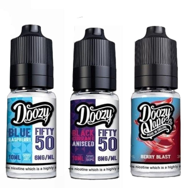 Pack of 10 Doozy Vape 10ml E-Liquid - Vapeareawholesale