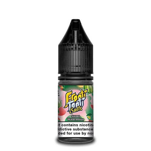 Pack of 10 Frooti Tooti 10ML Nic Salt - Vapewholesalesupplier