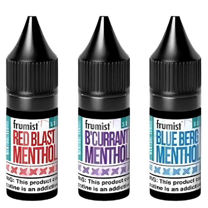 Pack of 10 Frumist Menthol 10ML Nic Salt - Vapeareawholesale